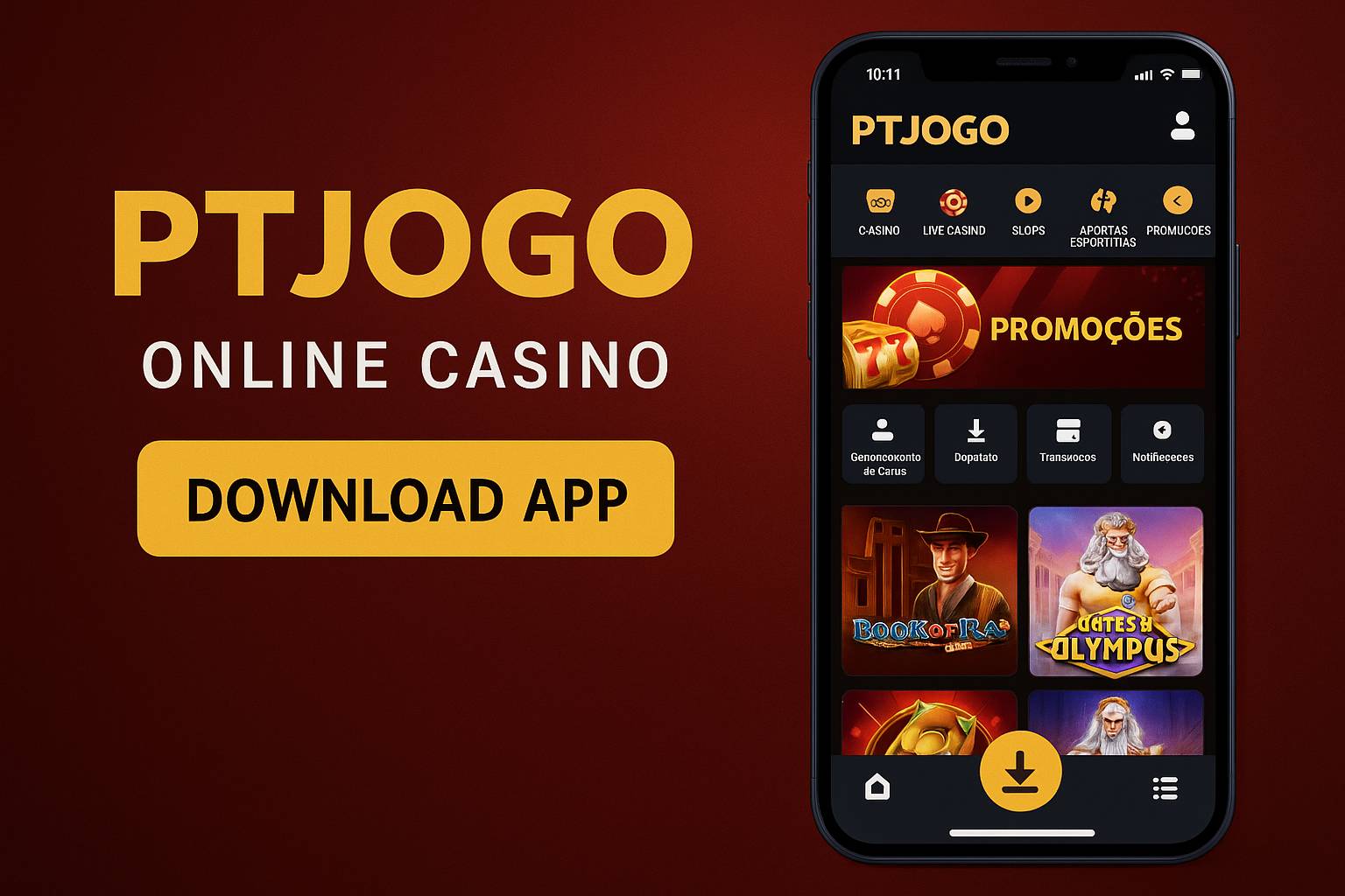 Baixar PTJOGO App